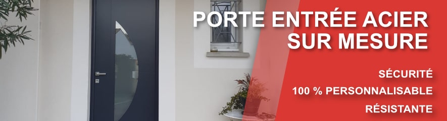 Porte Entrée Acier dimensions Sur Mesure