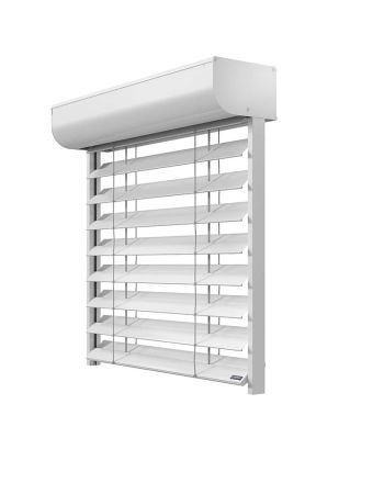 Brise Soleil Orientable Rénovation - BSO Lames PX90Z Motorisation Radio avec télécommande