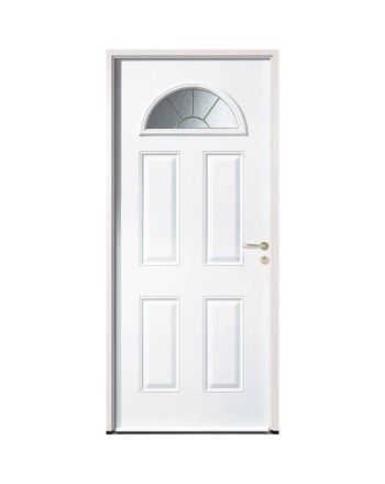 Porte d'entrée ACIER modèle YOKO dimensions standard L 90 cm x H 215 cm