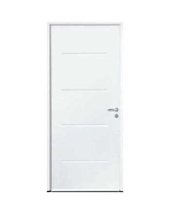 Porte d'entrée ACIER modèle TIMEO dimensions standard L 90 cm x H 215 cm