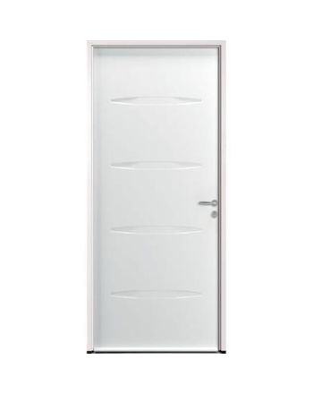 Porte d'entrée ACIER modèle FLAVIO dimensions standard L 90 cm x H 215 cm