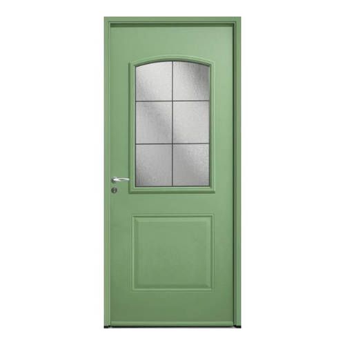 Porte d'entrée ACIER modèle ALDO dimensions standard L 90 cm x H 215 cm