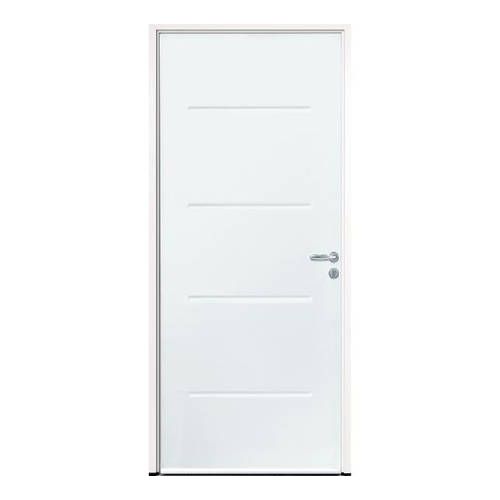 Porte d'entrée ACIER modèle TIMEO dimensions standard L 80 cm x H 215 cm avec pose