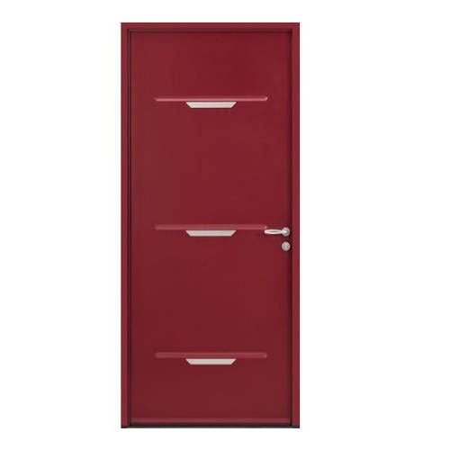 Porte d'entrée ACIER modèle PABLO dimensions standard L 90 cm x H 215 cm avec pose