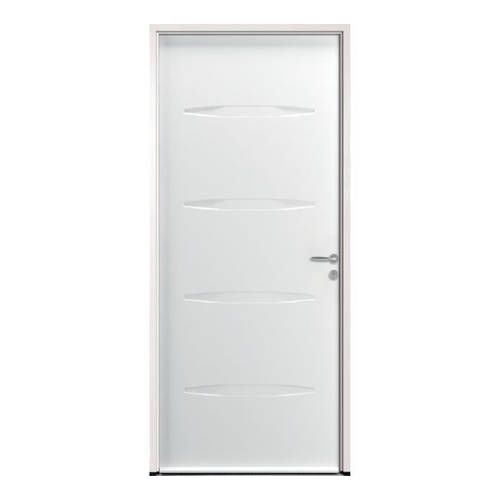 Porte d'entrée ACIER modèle FLAVIO dimensions standard L 80 cm x H 215 cm