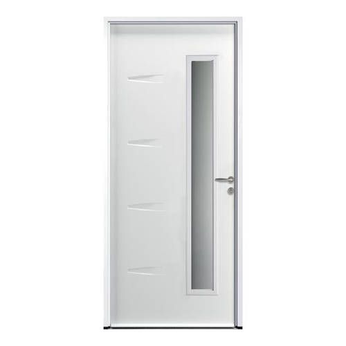 Porte d'entrée ACIER modèle HUGO dimensions standard L 90 cm x H 215 cm