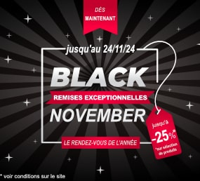 Black November -25 % sur sélection de produits Le Roi de la Fenetre